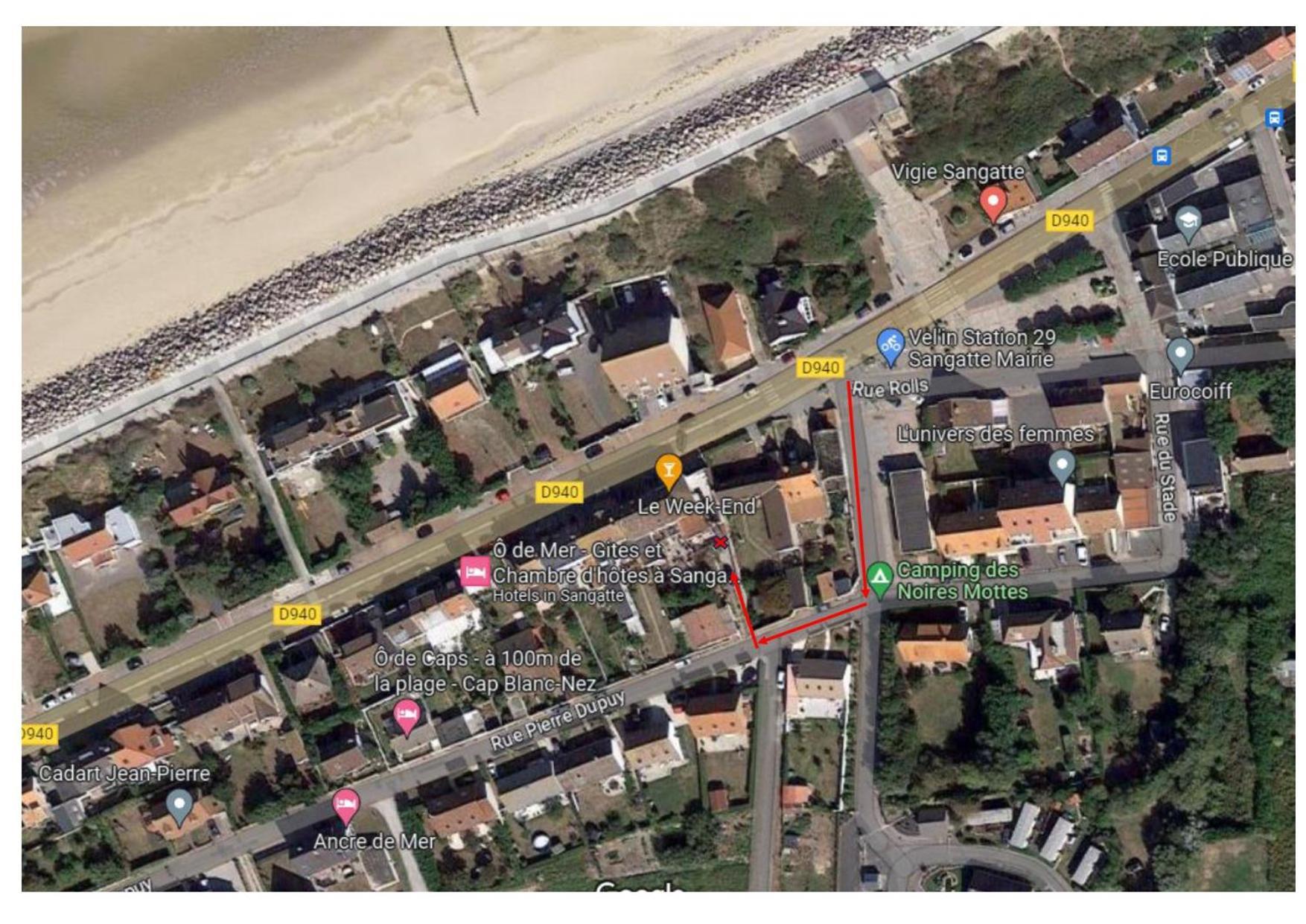Cambuse Appartement A Sangatte Au Premier Etage A 50 Metres De La Plage Esterno foto
